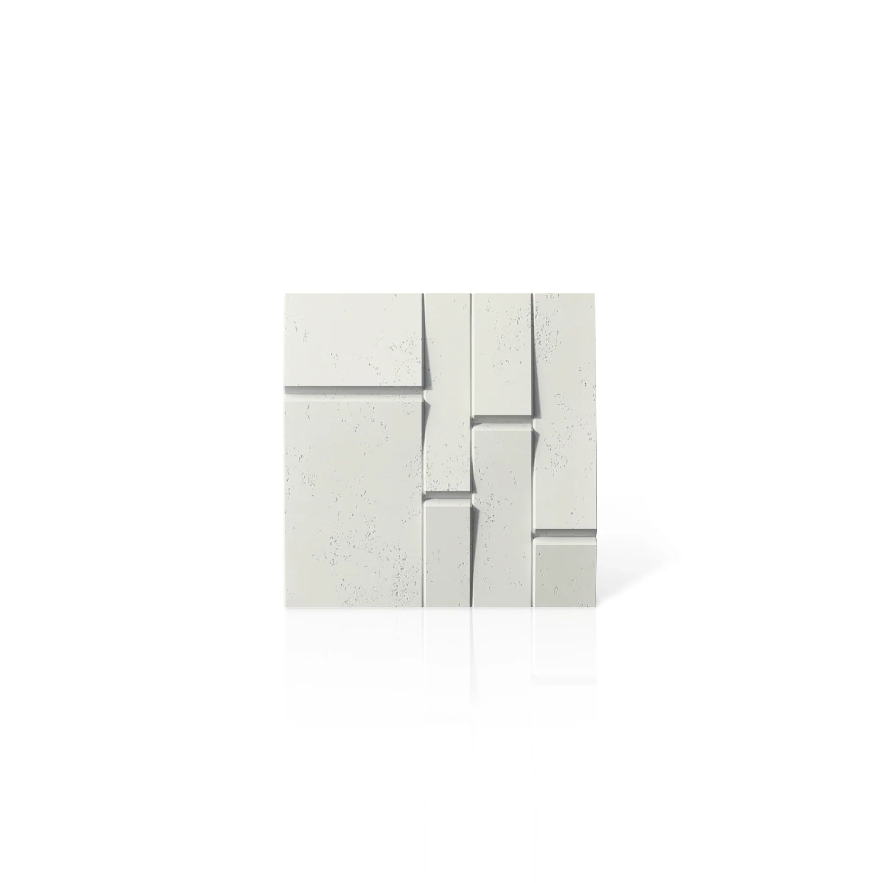 3D Concrete Wall Panels BREAK OUT colour swatch on white background DecorMania.eu